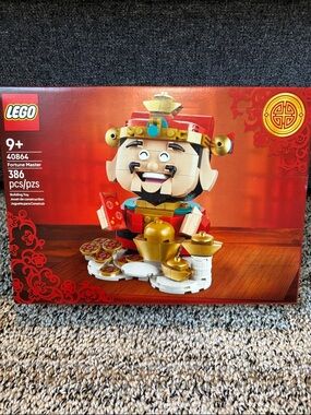 Genuine LEGO Brick Unique Fortune Master Spring Festival Building Set